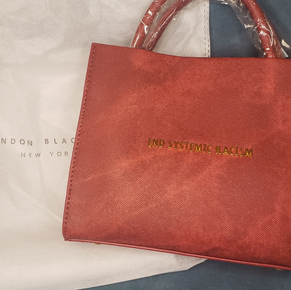 Brandon Blackwood End Systemic Racism Bag.